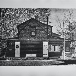 John Baeder House With Trailer